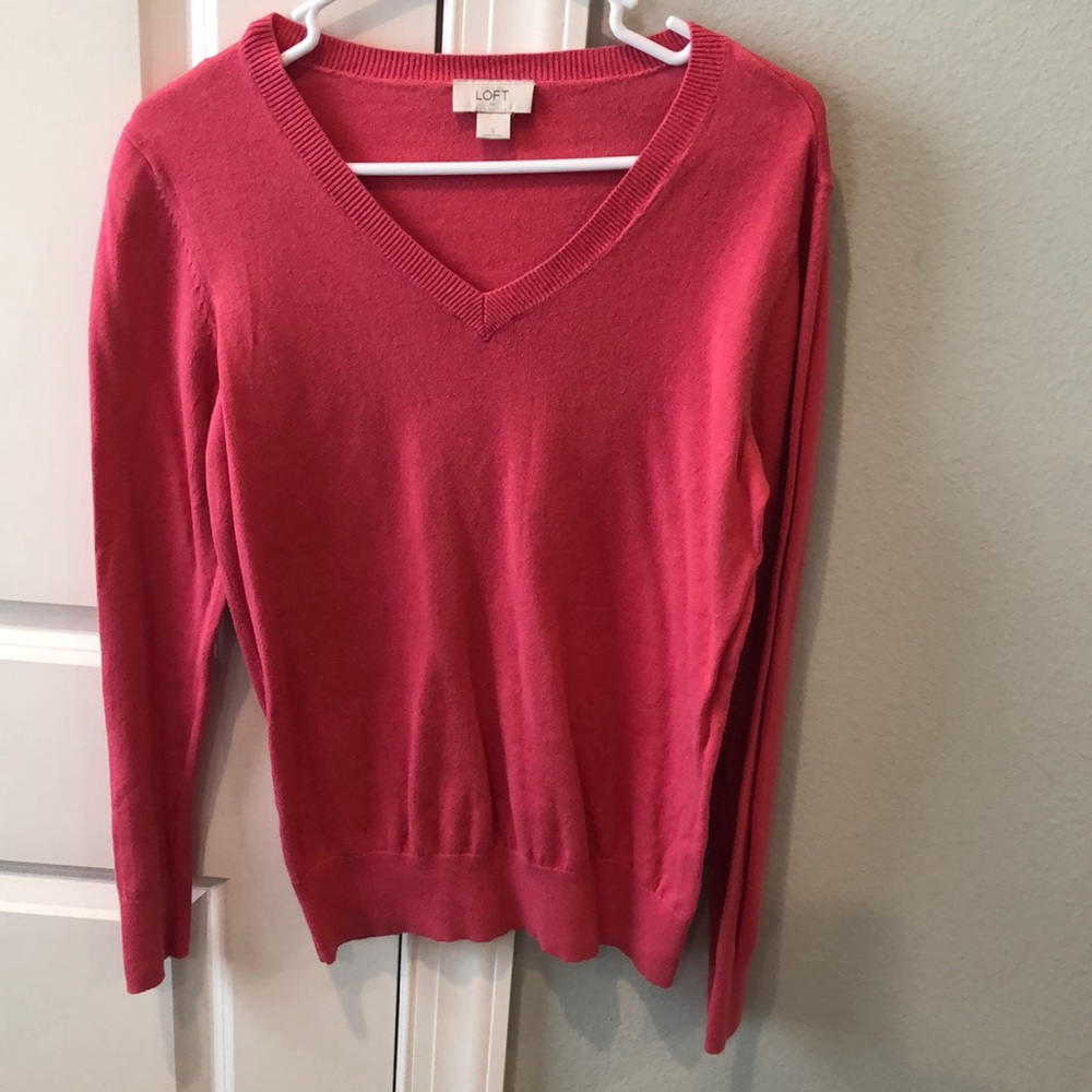 Pink Loft sweater